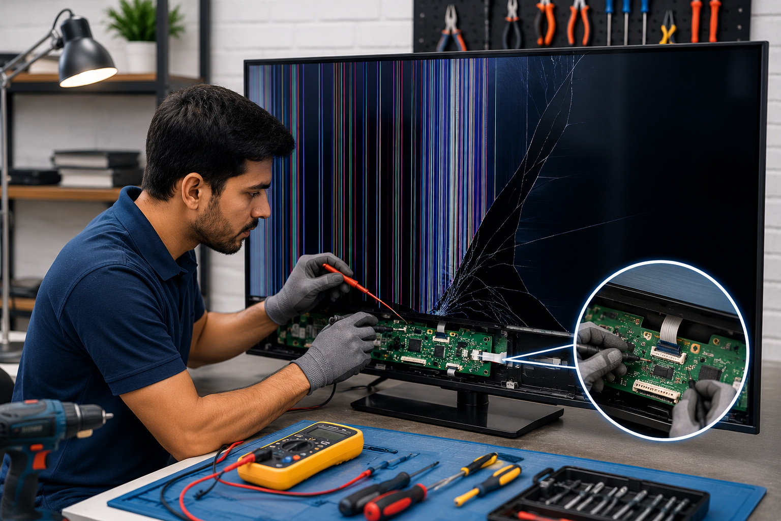 LED TV display repair service