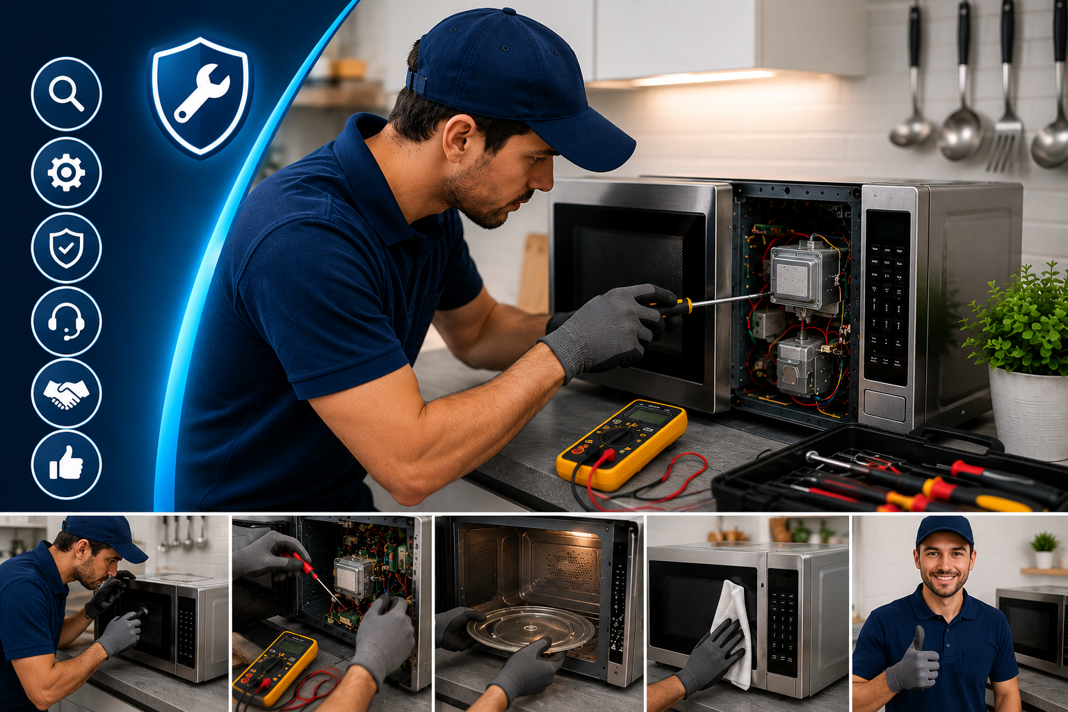 Microwave maintenance service